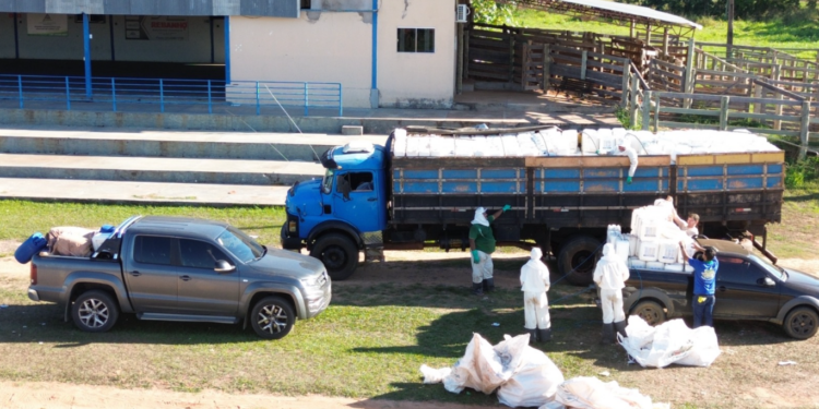Sustentabilidade no Campo: Mutirão ecológico em Alcinópolis recolhe mais de 5,6 toneladas de embalagens de defensivos agrícolas