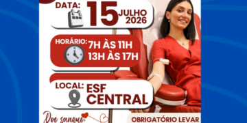 Costa Rica promove campanha de doação de sangue no dia 15 de julho e reforça importância do gesto que salva vidas