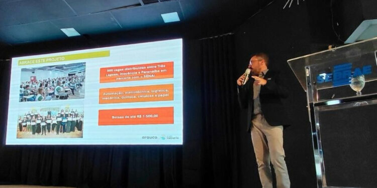Executivo da Arauco destaca potencial transformador de grandes empreendimentos no Encadear Summit