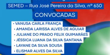 SEMED de Costa Rica convoca candidatas para contratação temporária de Auxiliar de Desenvolvimento Infantil