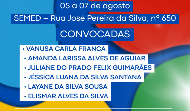 SEMED de Costa Rica convoca candidatas para contratação temporária de Auxiliar de Desenvolvimento Infantil