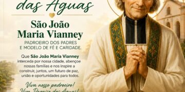 Paraíso das Águas celebra o Dia de São João Maria Vianney, Padroeiro do Município