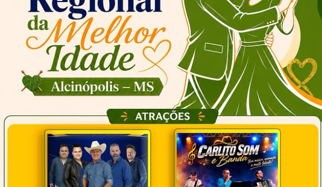 Alcinópolis realiza 11º Encontro Regional da Melhor Idade neste sábado