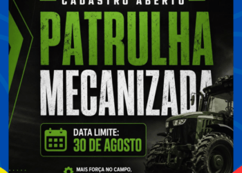 Prefeitura de Costa Rica abre cadastro para Patrulha Mecanizada do Programa AgroRica até 30 de agosto