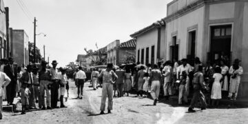 Rua Visconde de Taunay, Paranaíba (MS) — 1954 *Antiga Rua do Comércio*