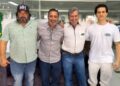 Odilon Ribeiro visita frigorífico em Rochedo e discute ações para fortalecer economia