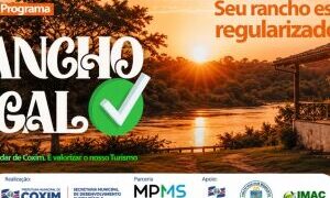 Rancho Legal: Coxim inicia cadastramento de ranchos e pousadas para fortalecer turismo, segurança e economia local
