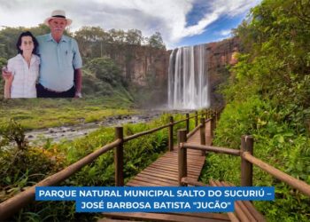 Parque Salto do Sucuriú é renomeado em homenagem a José Barbosa Batista “Jucão”, ex-prefeito visionário de Costa Rica