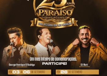 Paraíso das Águas prepara programação especial em comemoração aos 23 anos de emancipação