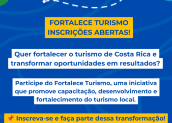 Fortalece Turismo abre inscrições para qualificação da gestão turística em Costa Rica