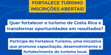 Fortalece Turismo abre inscrições para qualificação da gestão turística em Costa Rica