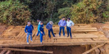 Ponte de Aduela reforça integração entre Alcinópolis e Costa Rica com obra na divisa de municípios