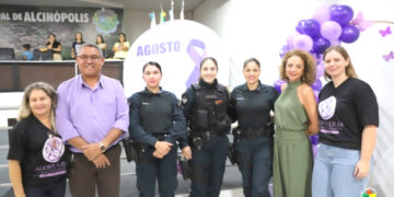 Agosto Lilás na Câmara de Alcinópolis reforça combate à violência contra a mulher