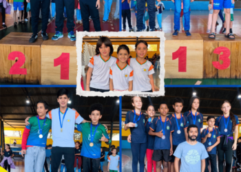 Jogos Escolares de Costa Rica reúnem mais de 350 alunos em modalidades de mesa e atletismo