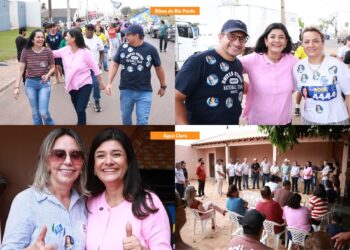 Rose Modesto recebe apoio durante agenda na região Leste de Mato Grosso do Sul