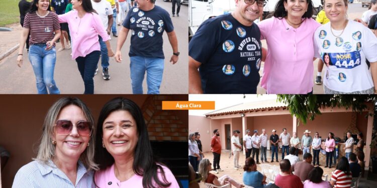 Rose Modesto recebe apoio durante agenda na região Leste de Mato Grosso do Sul