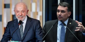 Lula e Flávio Bolsonaro empatam em 41% no 2º turno, diz pesquisa