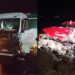 Três homens morrem após carro bater de frente com carreta na BR-158, em Três Lagoas