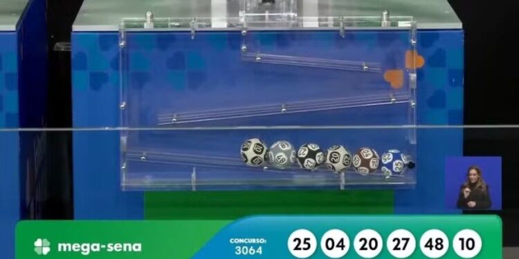 Mega-Sena acumula novamente e prêmio estimado chega a R$ 75 milhões