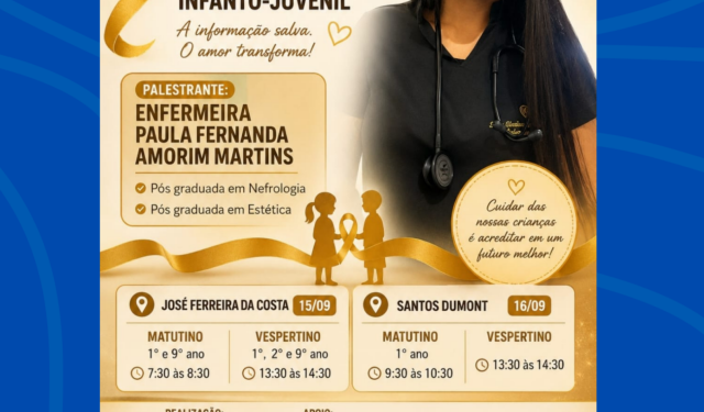 Conscientização e diagnóstico precoce: Costa Rica mobiliza escolas e comunidades no Setembro Dourado