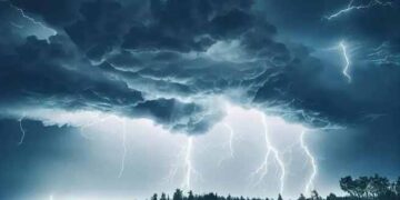 Chuva e risco de temporal marcam primeiro dia da primavera em MS