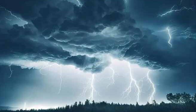 Chuva e risco de temporal marcam primeiro dia da primavera em MS