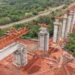 Arauco inicia instalação das vigas da ponte ferroviária sobre o córrego São Mateus, em Inocência (MS)