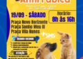 Saúde pública: Costa Rica mobiliza vacinação antirrábica para cães e gatos em três praças neste sábado (19)