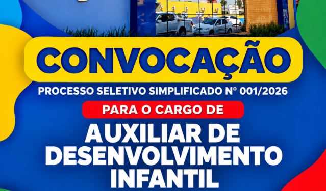 Gestão pública e educação: Prefeitura de Costa Rica convoca quatro candidatas aprovadas para o cargo de Auxiliar de Desenvolvimento Infantil