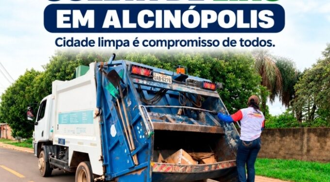 Anote o dia da coleta em Alcinópolis