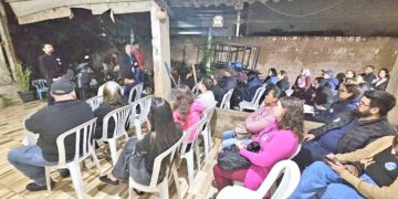 Candidato a deputado estadual Odilon Ribeiro reúne lideranças no bairro Jardim Los Angeles em Campo Grande