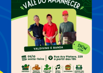 Economia local e lazer: Prefeitura de Costa Rica realiza Feira no Bairro Vale do Amanhecer nesta sexta-feira com hortifrúti, artesanato e show ao vivo