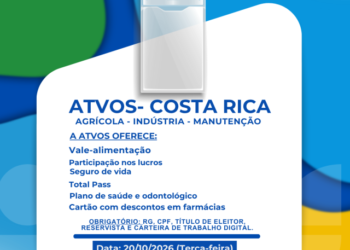 Emprego no setor sucroenergético: Casa do Trabalhador de Costa Rica realiza mutirão de vagas para a Atvos