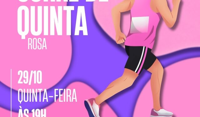 Esporte e prevenção: Costa Rica promove corrida ‘O Corre de Quinta – Outubro Rosa’ com percurso de 5 km