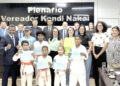 Câmara de Paraíso das Águas homenageia atletas do karatê e debate propostas para o município