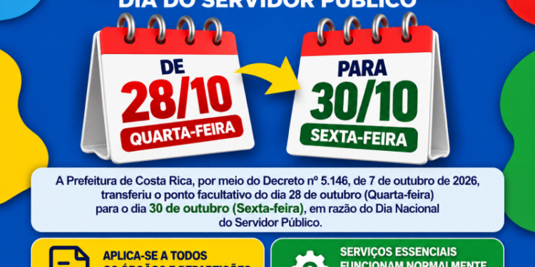 Calendário administrativo: Costa Rica altera ponto facultativo do Dia do Servidor Público para 30 de outubro