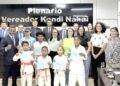 Câmara de Paraíso das Águas homenageia atletas do karatê e debate projetos importantes durante a 37ª Sessão Ordinária