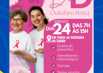 Saúde da mulher: Costa Rica realiza Dia D do Outubro Rosa neste sábado com atendimento em todas as unidades de saúde