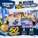Desempenho esportivo: Natação de Costa Rica fatura 50 medalhas no Circuito FEDAMS e mira o Campeonato Centro-Oeste