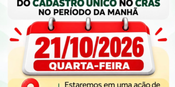 Assistência Social: Atendimento do Cadastro Único no CRAS será suspenso na manhã desta quarta-feira (21) para mutirão em Indaiá do Sul