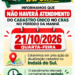 Assistência Social: Atendimento do Cadastro Único no CRAS será suspenso na manhã desta quarta-feira (21) para mutirão em Indaiá do Sul