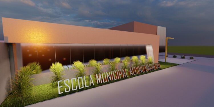 Alcinópolis lança primeira etapa da reforma e ampliação da Escola Municipal Alcino Carneiro com investimento de R$ 2,19 milhões
