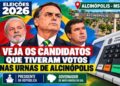 Veja os candidatos que tiveram votos nas urnas de Alcinópolis
